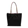 Bolso de Hombro Cruzado Casual Ligero con Pliegues Estilo Japonés para Mujer Principios de Otoño Gran Capacidad Versátil para el Trabajo Tela Oxford