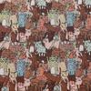 Venta al por mayor al por mayor de tela jacquard de poliéster y algodón con hilo teñido, para sofá, almohada, equipaje, textiles para el hogar, estilo retro cheongsam