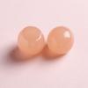20mm color grande ovalado resina parche media pastilla aretes tocado DIY accesorios de joyería material hecho a mano mayoreo