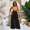 Transfronterizo 2026 Amazon Europeo y Americano Vestido de Cuatro Estaciones Pantalones Largos de Pierna Ancha para Mujer Pantalones de Pierna Ancha de Cintura Alta Casual Personalizados Nuevos