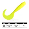 Fabricante Venta al por Mayor Señuelo de Cola Rizada Cebo Blando 3Cm/5Cm/7Cm Micro Pesca Cebo Artificial Gusano Blando