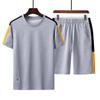 Traje Deportivo de Verano para Hombre 2023 Personalizado de Manga Corta y Pantalón Corto Traje Deportivo para Correr al Aire Libre Traje Deportivo de Dos Piezas
