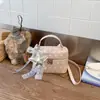 Bolsa Caixa da Moda deste Ano 2026 Novo Estilo Bolsa de Mão Inspirada na Chanel Bolsa de Ombro com Bolinhas Doce e Fofa Bolsa Transversal para Mulheres