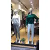 Loja de roupas modelos masculino e feminino pintados corpo inteiro vestido de noiva vitrine manequim de lingerie adereços de exibição modelo de corpo humano