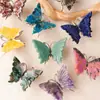 Piedra Cruda de Cristal Natural Transfronteriza Adornos de Mariposa Alas Talladas Animales Artesanías de Cristal Decoración de Escritorio Regalos