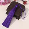Sachezinho de 10cm com Borla DIY Acessórios de Joalheria Artesanal Material Nó Chinês Pingente Pequeno Antigo Marcador Acessórios de Joalheria