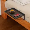 Artefato de Armazenamento de Cabeceira sem Furos Cesta Suspensa Extensão de Prateleira Lateral para Cama Coisa Boa para Divisória de Quarto Renovação Dormitório