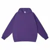 Superventas Transfronterizo Estilo Americano Otoño e Invierno 2026 Forro Polar 350g Marca de Moda Sudadera Deportiva Cuello Redondo Personalizada Talla Grande Holgada