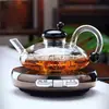 Tetera Nueva, Olla Cola de Rata, Olla de Vidrio de Alto Borosilicato Resistente al Calor, Olla Saludable, Hervidor de Agua, Cafetera Térmica para el Hogar