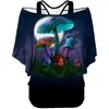 [Procesamiento Personalizado] Camiseta Top Transfronteriza de Aliexpress que se Puede Usar por Dentro o por Fuera, Camisa de Manga Corta Estilo Americano con Estampado 3D para Mujer