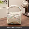 Bolsa de Sala de Té Brocado con Una Tetera y Dos Tazas, Bolso de Mano de Tamaño Grande y Pequeño, Bolsa de Almacenamiento para Set de Té Portátil de Viaje