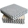 Tapete de Espuma para Cabeceira de Quarto Tapete de Chão Carpete de Quarto Resistente à Sujeira Instalação Completa Absorção de Choque Isolamento Acústico Tapete de Chão Puzzle Sem Manutenção