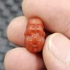 Ágata roja del sur con agujero pasante, jade Buda, cuentas sueltas, ágata esmerilada, tridimensional, bebé, bergamota, accesorios para pulseras y collares, cuentas