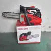 YS2500 Roja Motosierra de Una Mano Sierra para Bambú Cadena de Sierra Pequeña para el Hogar Fácil de Arrancar Sierra para Leñar Portátil de Gasolina
