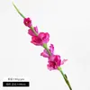 Orquídea de tacto realista, ramo de flores artificiales para decoración de escenas, orquídeas de alta gama, clivia, flores de boda, flores artificiales
