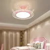 Luz para habitación infantil, creativa y única, minimalista nórdica, moderna, en forma de corazón, cálida y romántica, luz de techo LED para habitación de niña