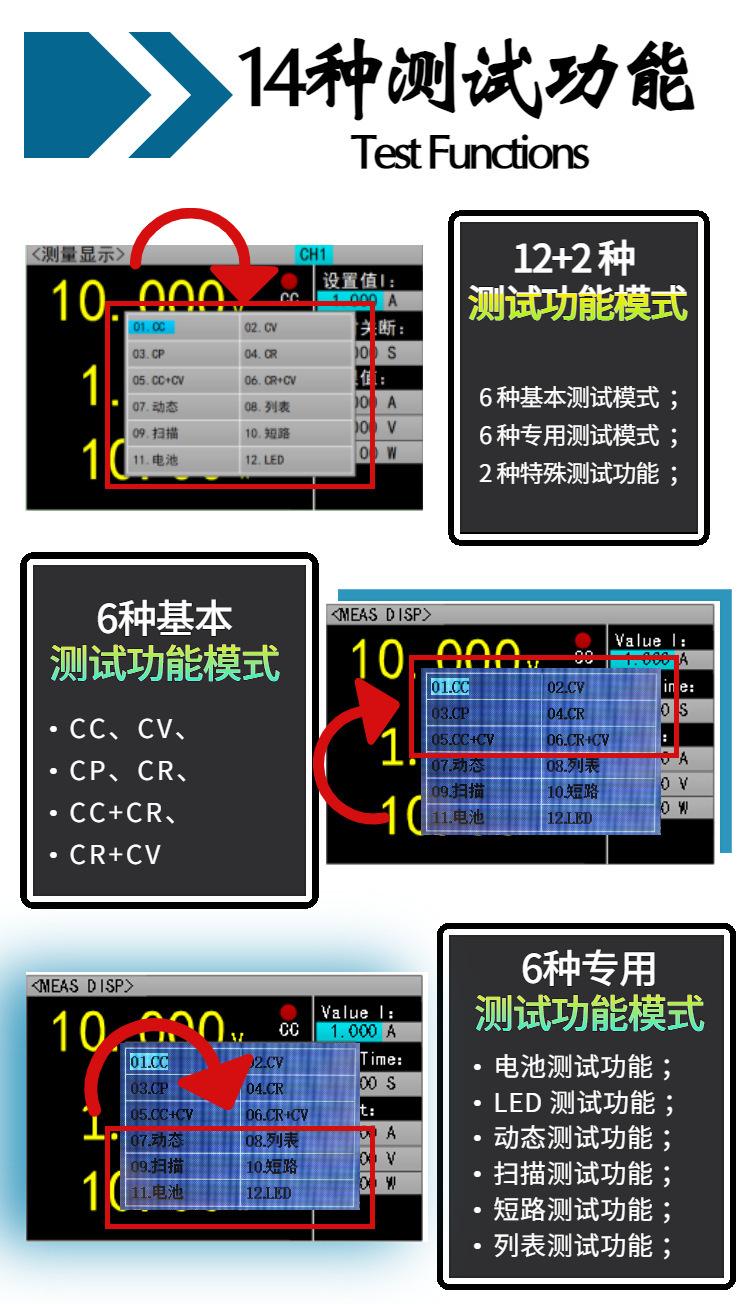 高精度电子负载