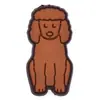 Los 100 Clips para Bolígrafo de Plástico Suave de PVC con Forma de Perro Más Vendidos de Amazon Accesorios Decorativos Dibujos Animados Clips para Bolígrafo de Punta Redonda