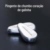 Fornecimento de pingente de chumbo em forma de leque pingente de chumbo em forma de coração de galinha Zhongtong pingente de chumbo plano pingente de chumbo em forma de pólo marítimo fabricantes atacado