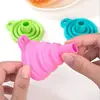 Funil Doméstico para Despejar Óleo Funil de Reabastecimento Quadrado Pequeno Funil de Calibre Grande Funil de Tamanho Pequeno Funil Dobrável de Calibre Grande