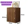 Gabinete Sencillo de Altura Ajustable con Puertas y Cerraduras, Gabinete de Almacenamiento, Archivador, Gabinete de Madera de Combinación Libre, Gabinete para Balcón
