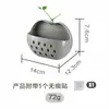 Cesta de armazenamento magnética Apple em estoque para geladeira de cozinha, cesta de armazenamento de parede, cesta de armazenamento com drenagem para banheiro, atacado criativo