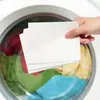 Folhas Domésticas Anti-Transferência de Cor Absorventes de Cor Folhas de Lavanderia para Cores Misturadas