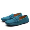 Zapatos de hombre entrega única clásico de moda británica casual mocasines slip-on zapatos de talla grande transfronterizos mocasines de cuero genuino