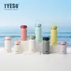 TYESO/Taza de agua mini popular nueva de acero inoxidable, botella termo portátil para deportes al aire libre, taza de agua, taza aislada