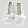 Zapatos de Casa de Cachemira de Mongolia Interior Calientes y Cómodos Pantuflas de Piel de Vaca Zapatos de Cachemira con Lazo para Mujeres Embarazadas Zapatos de Baile