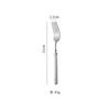 Acero Inoxidable 304 Forjado con Línea en Relieve para Mango Cubiertos de Mesa Occidentales de Alta Gama Espesos Cuchillo, Tenedor, Cuchara de Postre para Restaurante