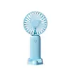 Ventilador de Mão com Display Digital Novo 2025 Mini Carregamento USB Mesa Dormitório Estudante Presente Impressão de Logo Personalizado Uv