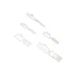 Plástico 3010 Marco de Identificación de Señal para Cables y Alambres Transparente Etiqueta de Identificación con Caja para Etiquetas
