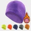 Gorra de Ciclismo para Exteriores, Gorra de Terciopelo Oli a Prueba de Frío para Otoño e Invierno, Gorra de Doble Capa Engrosada a Prueba de Viento, Gorra de Punto Unisex