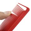 Pente de Cauda Pontiaguda Perm e Tintura Partição de Cabelo Aço Inoxidável Salão de Cabeleireiro Antiderrapante Resistente a Alta Temperatura Salão de Cabeleireiro Pente para Mechas Personalização