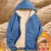 Atacado do fabricante, item popular de exportação: moletom com capuz feminino, forrado de fleece, de peso pesado e espessura, e tops coloridos