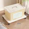 Base de Caja de Almacenamiento Movible Soporte Multifuncional Bandeja Organizador Tablero de Almacenamiento con Ruedas de Pie Estante de Almacenamiento Doméstico