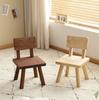Taburete pequeño de madera maciza para niños, moderno, sencillo, bonito y creativo, para sala de estar, taburete bajo para el hogar, taburete para cambiar zapatos de adultos.