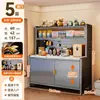 Armário de armazenamento de mesa de alimentação para bebês em aço, prateleira de armazenamento para suprimentos e brinquedos de bebê, organizador e armário de armazenamento de sala de estar integrado montado na parede