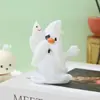 Luz de Noche Luminosa de Fantasma Creativo de Dibujos Animados Adorno Lindo Pequeño para Escritorio de Oficina Luz Ambiental para Mesita de Noche de Niños Dormitorio