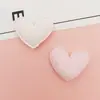 Nuevos Accesorios de Ropa de Felpa con Forma de Corazón para Otoño e Invierno Accesorios para el Cabello Hechos a Mano para Niños Materiales Decorativos Accesorios para Sombreros con Forma de Corazón de Tela