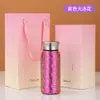 Taza de Agua Térmica de Titanio Puro de Gama Alta para Negocios, Taza para Té Guisado, Separación de Agua y Té, Gran Capacidad, Preparación de Té, Completamente de Titanio, Regalo para Exteriores, Taza de Agua