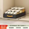 Caja de almacenamiento extraíble para gabinete retráctil, cesta extraíble para cajón de cocina, estante de almacenamiento, estante para botes de condimentos bajo el fregadero