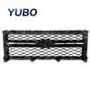 Para Silverado 1500 2014-2015 Parrilla Frontal Superior de Panal Negro Mate 23259620
