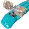 Skate de 22 pulgadas Tablero de Pescado de Plástico Modelo Nuevo Skateboard Impreso por Transferencia de Agua de Cuatro Ruedas Las Ruedas de Skate de Alta Elasticidad Son Antideslizantes