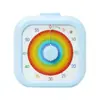 Temporizador Visual, Temporizador Silencioso para Aprendizado Infantil, Ferramenta de Autodisciplina, Despertador Lembrete Contagem Regressiva de Gerenciamento de Tempo