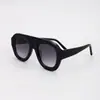 Nuevas Gafas de Sol Cuadradas de Alta Gama Retro de Moda Europeas y Americanas Transfronterizas con Monturas Grandes para Hombres y Mujeres, Gafas de Sol de Acetato de Moda Personalizadas