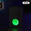 Ignição visual inteligente a gás-elétrico híbrido câmara de gás visível isqueiro de desenho animado presente acessório para fumar isqueiro famoso na internet atacado