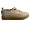 Zapatos blancos pequeños de primera capa de piel de vacuno y suela de res para mujer, primavera y otoño 2024, nuevos zapatos de mujer embarazada de suela suave, zapatillas casuales con pedal