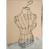 Suporte de manequim de ferro forjado manequim de ferro forjado de meio corpo suporte para roupas cabide de corpo inteiro cabide de roupas cabide de corpo humano adereço para fotografia